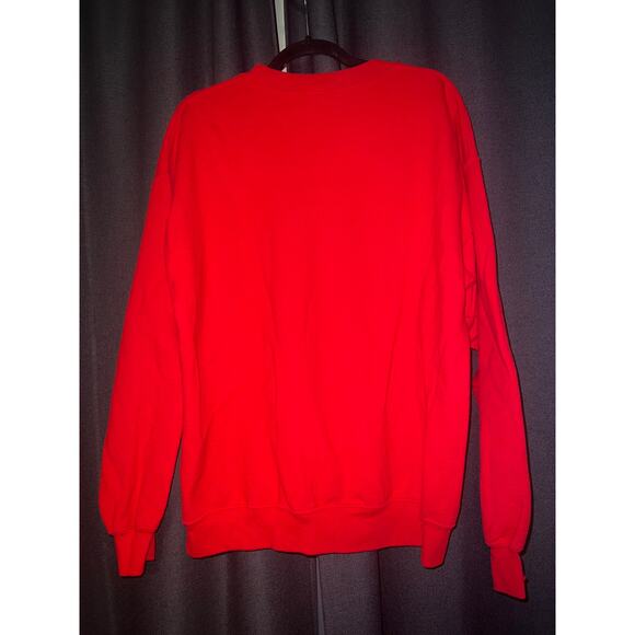 Ugly Christmas Sweater Xmas Sweatshirt Crewneck Size Medium TMNT - Picture 3 of 3